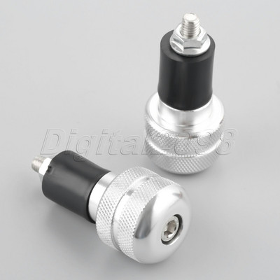 2 buc. 7/8 "22mm pentru ghidon din aluminiu pentru motociclete, mufă echilibrată, glisor, mâner, bară, greutăți, capac pentru mânere pentru Honda Suzuki Yamaha