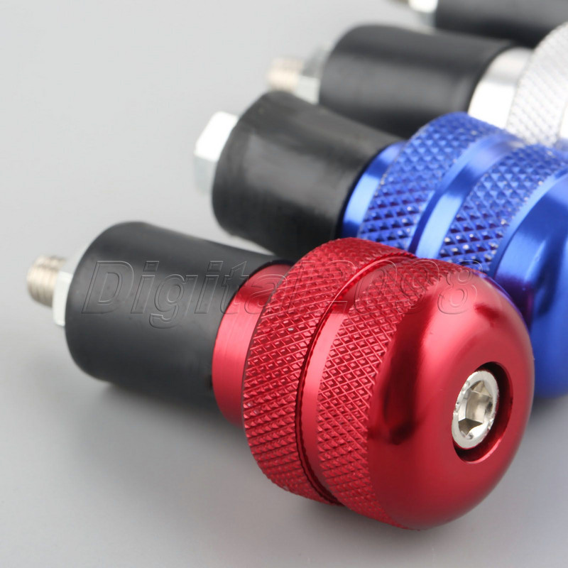 2 buc. 7/8 "22mm pentru ghidon din aluminiu pentru motociclete, mufă echilibrată, glisor, mâner, bară, greutăți, capac pentru mânere pentru Honda Suzuki Yamaha