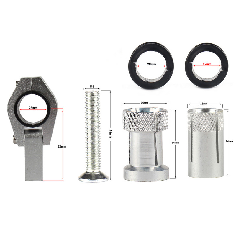 Apărător de mână pentru motocicletă 22mm 28mm Protector de mână pentru Kayo SX SXF KX KXF YZ YZF CR CRF RMZ Dirt Bike Enduro Supermoto