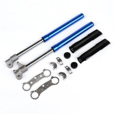 Esihargi amortisaatorite vedrustuse komplekt mootorratta mustuseaberattale