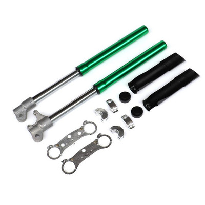 Esihargi amortisaatorite vedrustuse komplekt mootorratta mustuseaberattale