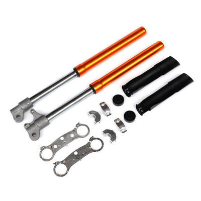 Esihargi amortisaatorite vedrustuse komplekt mootorratta mustuseaberattale