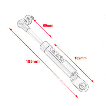 1 Pair Struts Arms Lift Supports For Yamaha T MAX TMAX 500 530 T-MAX 530 2008-2018 2017 2016 Αμορτισέρ Ανυψωτικό Κάθισμα TMAX530