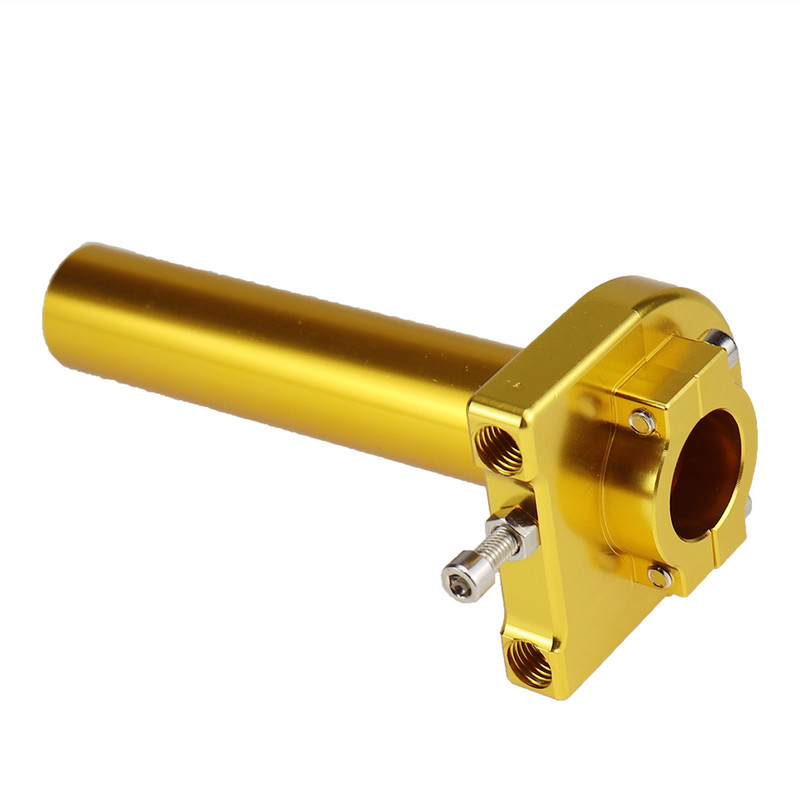 22mm 7/8" Accelerator din aluminiu Mânere răsucitoare Mâner accelerație Mânere răsucitoare Dirt Bike Ghidon pentru motociclete Scooter Bicicletă Universal