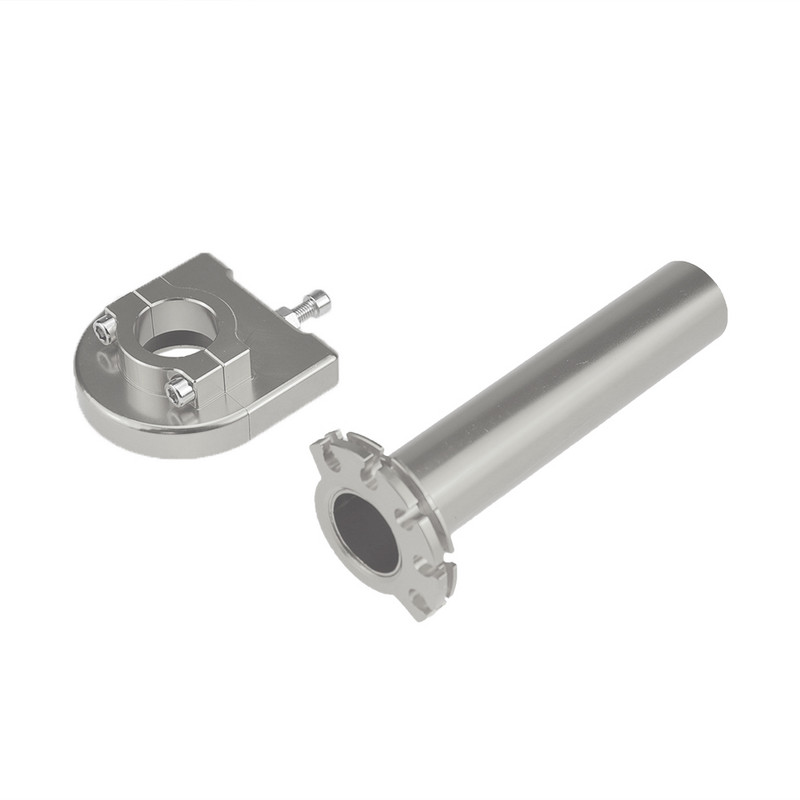 22mm 7/8" Accelerator din aluminiu Mânere răsucitoare Mâner accelerație Mânere răsucitoare Dirt Bike Ghidon pentru motociclete Scooter Bicicletă Universal
