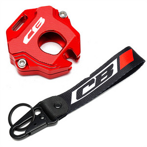 Paredzēts HONDA CB650R CBR650R CB500X CB500F CB1100 CBR1000RR CBR600RR Motocikla atslēgas vāciņa korpusam Shell atslēgu piekariņa ķēdei CBR CB 650R 500X