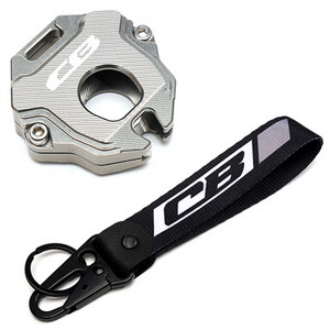 Paredzēts HONDA CB650R CBR650R CB500X CB500F CB1100 CBR1000RR CBR600RR Motocikla atslēgas vāciņa korpusam Shell atslēgu piekariņa ķēdei CBR CB 650R 500X