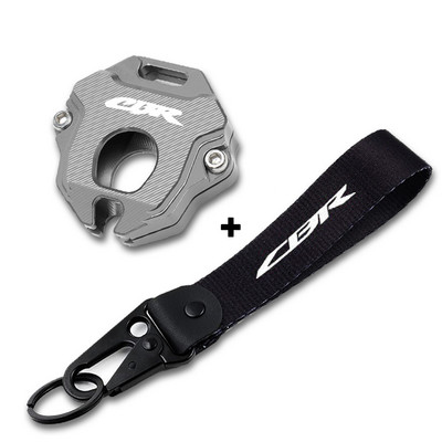 Paredzēts HONDA CB650R CBR650R CB500X CB500F CB1100 CBR1000RR CBR600RR Motocikla atslēgas vāciņa korpusam Shell atslēgu piekariņa ķēdei CBR CB 650R 500X