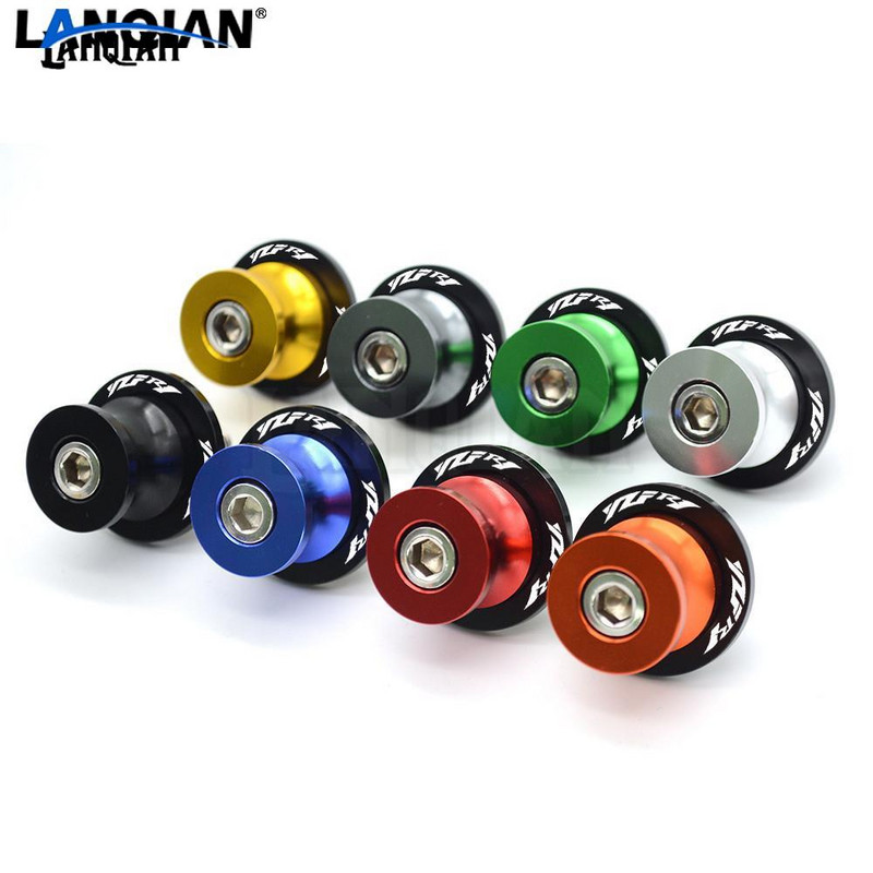 YAMAHA YZF R1 CNC mootorratta õõtshoova poolide jaoks, liuguri õõtshoova aluse kruvid 1999-2018 2003 2004 2005 2006 2007 2008 2009 2010