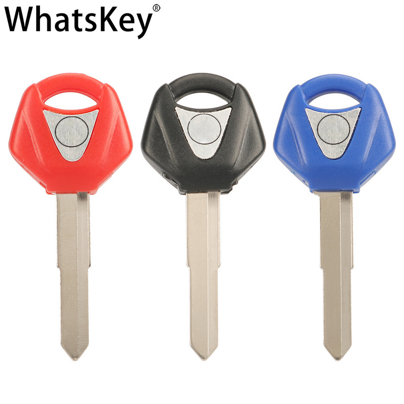 Chei pentru motociclete WhatsKey Cheie netăiată pentru YAMAHA YZF R6 R1 R3 XJR1300 FJR1300 MT09 MT07 XJ6 TMax FZ6 FZ8 Accesorii pentru motoare