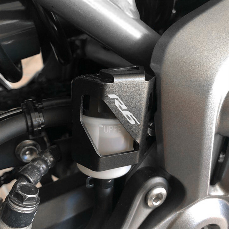 Pentru YAMAHA YZFR3 YZF R1 YZFR6 yzf r25 YZF R1 R3 R6 R25 Motocicletă CNC Spate lichid de frână rezervor de protecție capac protector