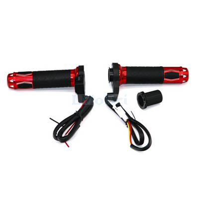 LMODRI Motocikl Električni grijani rukohvati Motocikl Hot Grip ATV Skuter 22 mm 7/8" Upravljač Grijač za ruke Aluminij 12V