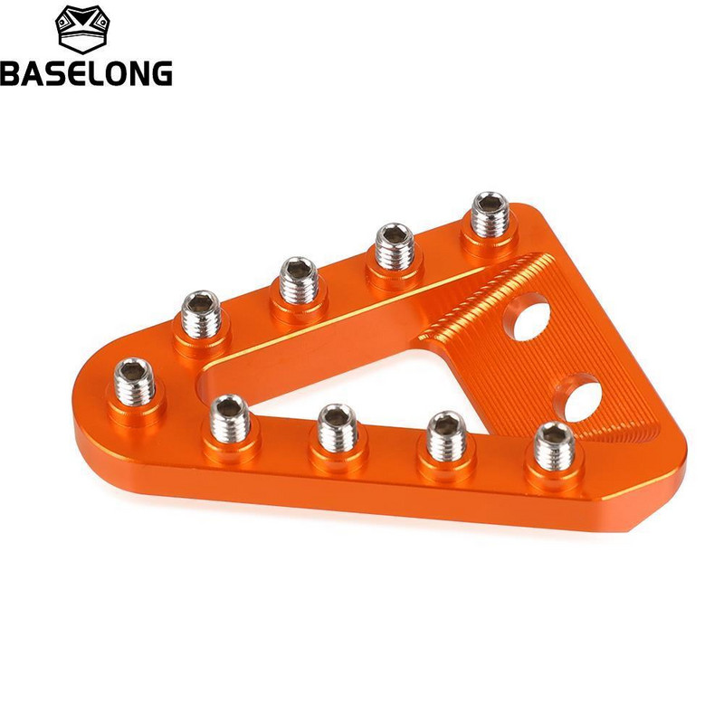 Pentru Husqvarna 125 150 200 250 300 350 390 400 450 501 TE/TEi/FE/TX/FX/TC/FC 2017-2020 2021 2022 Plăcuță vârful manetei pedalei de frână