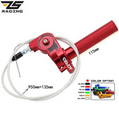 ZS Racing 22mm CNC aluminiu Acerbs mâner de accelerație Quick Twister + cablu de accelerație CRF50 70 110 IRBIS 125 250 Dirt Bike Motocicletă