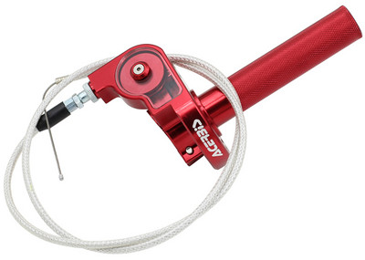 ZS Racing 22mm CNC aluminiu Acerbs mâner de accelerație Quick Twister + cablu de accelerație CRF50 70 110 IRBIS 125 250 Dirt Bike Motocicletă