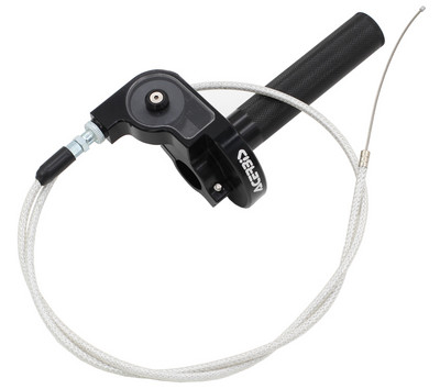 ZS Racing 22mm CNC aluminiu Acerbs mâner de accelerație Quick Twister + cablu de accelerație CRF50 70 110 IRBIS 125 250 Dirt Bike Motocicletă