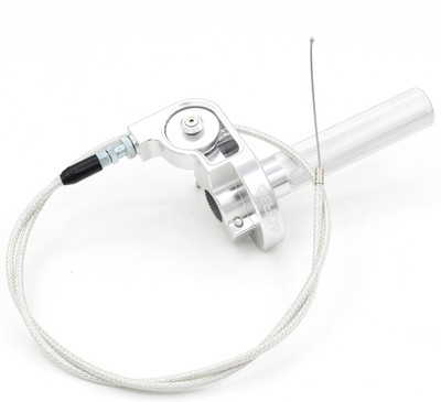 ZS Racing 22mm CNC aluminiu Acerbs mâner de accelerație Quick Twister + cablu de accelerație CRF50 70 110 IRBIS 125 250 Dirt Bike Motocicletă