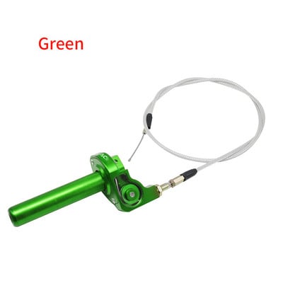 ZS Racing 22mm CNC aluminiu Acerbs mâner de accelerație Quick Twister + cablu de accelerație CRF50 70 110 IRBIS 125 250 Dirt Bike Motocicletă