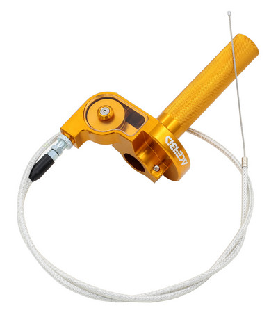 ZS Racing 22mm CNC aluminiu Acerbs mâner de accelerație Quick Twister + cablu de accelerație CRF50 70 110 IRBIS 125 250 Dirt Bike Motocicletă