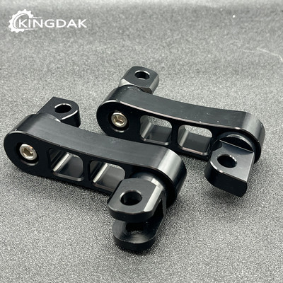 Suport pentru picioare pentru pasager reglabil pentru motociclete Suporturi de autostradă Suport de clemă Suport extensii Suport universal pentru Harley pentru Honda