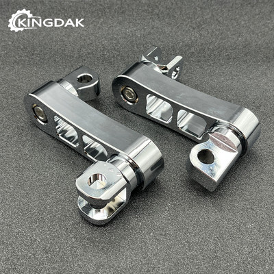 Suport pentru picioare pentru pasager reglabil pentru motociclete Suporturi de autostradă Suport de clemă Suport extensii Suport universal pentru Harley pentru Honda