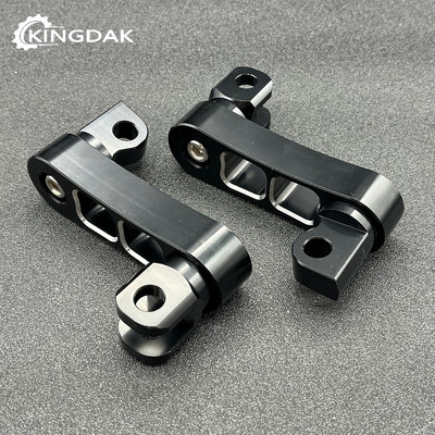 Suport pentru picioare pentru pasager reglabil pentru motociclete Suporturi de autostradă Suport de clemă Suport extensii Suport universal pentru Harley pentru Honda