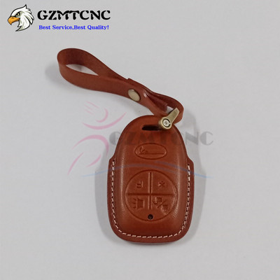 Pentru Vespa GTS300 GTS 300 Brelocuri inteligente Husă din piele naturală Husă fob Husă motociclete Inel Brelocuri Fabricate manual 4 culori