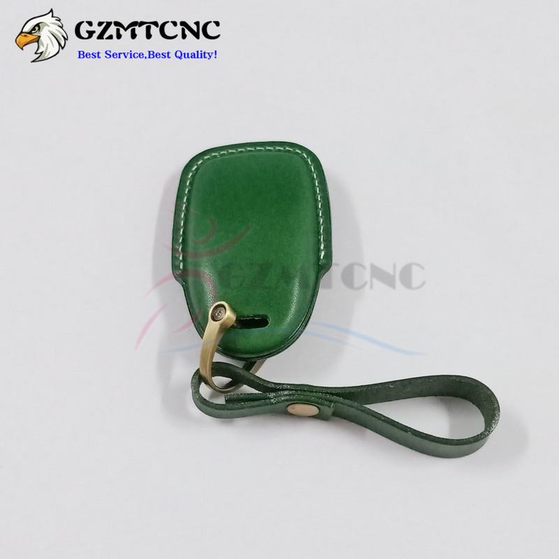 Pentru Vespa GTS300 GTS 300 Brelocuri inteligente Husă din piele naturală Husă fob Husă motociclete Inel Brelocuri Fabricate manual 4 culori