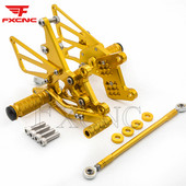 Pentru TRIUMPH Speed Triple 509, 595, 955, 1050, 2002-2010, suport pentru picioare pentru motociclete, suport pentru picioare, set de picioare din aluminiu reglabil.