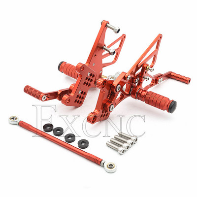 Pentru TRIUMPH Speed Triple 509, 595, 955, 1050, 2002-2010, suport pentru picioare pentru motociclete, suport pentru picioare, set de picioare din aluminiu reglabil.