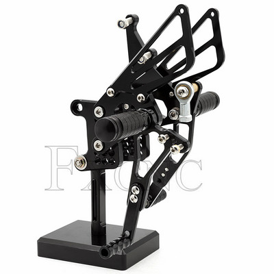 Pentru TRIUMPH Speed Triple 509, 595, 955, 1050, 2002-2010, suport pentru picioare pentru motociclete, suport pentru picioare, set de picioare din aluminiu reglabil.