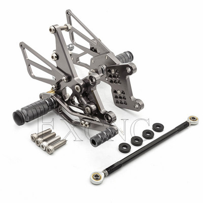 Pentru TRIUMPH Speed Triple 509, 595, 955, 1050, 2002-2010, suport pentru picioare pentru motociclete, suport pentru picioare, set de picioare din aluminiu reglabil.
