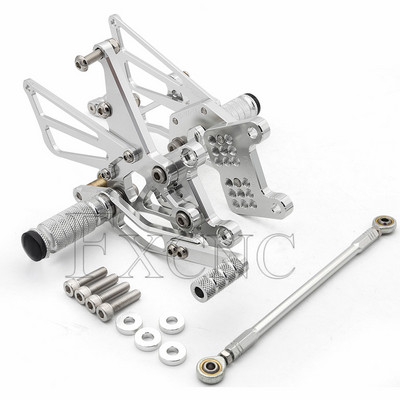 Pentru TRIUMPH Speed Triple 509, 595, 955, 1050, 2002-2010, suport pentru picioare pentru motociclete, suport pentru picioare, set de picioare din aluminiu reglabil.