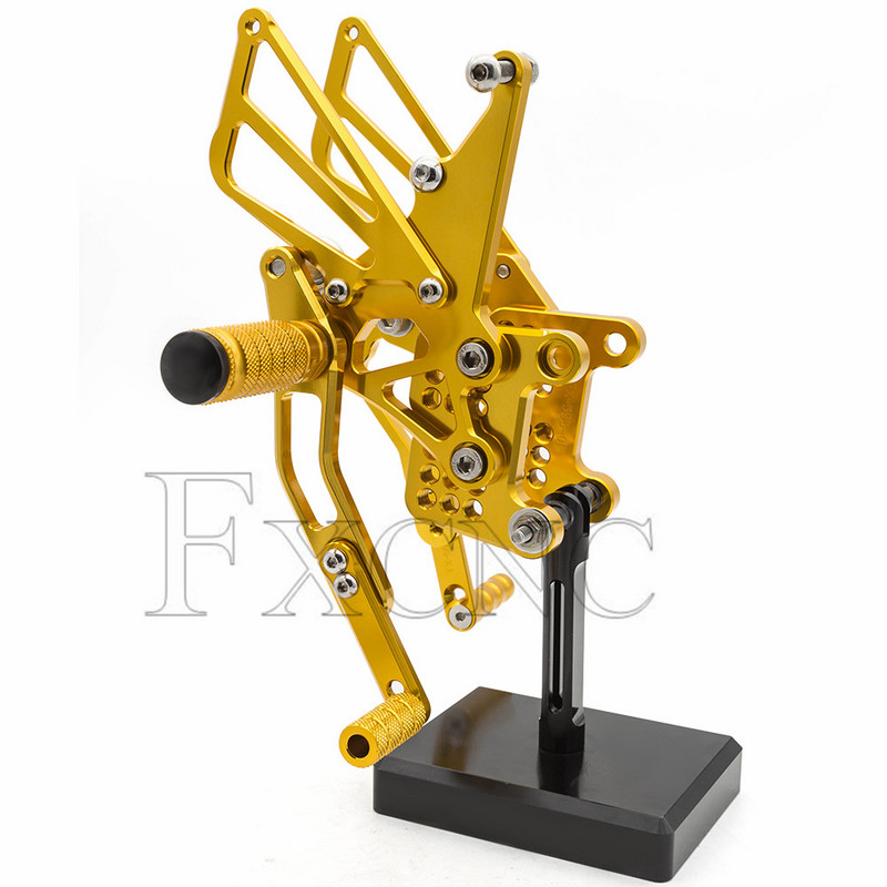 Pentru TRIUMPH Speed Triple 509, 595, 955, 1050, 2002-2010, suport pentru picioare pentru motociclete, suport pentru picioare, set de picioare din aluminiu reglabil.