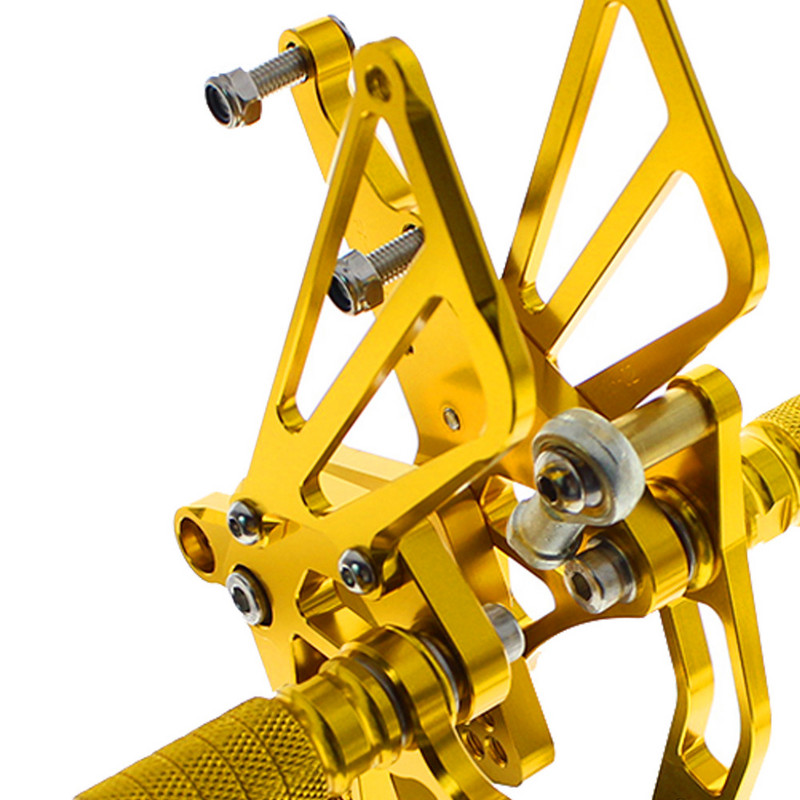 Pentru TRIUMPH Speed Triple 509, 595, 955, 1050, 2002-2010, suport pentru picioare pentru motociclete, suport pentru picioare, set de picioare din aluminiu reglabil.