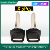 5 buc cheie de aprindere netăiată pentru motocicletă pentru HONDA DIO 56 57 Z4 125 SCR100 WH110 SCR WH 100 110 Scooter 50CC Zoomer