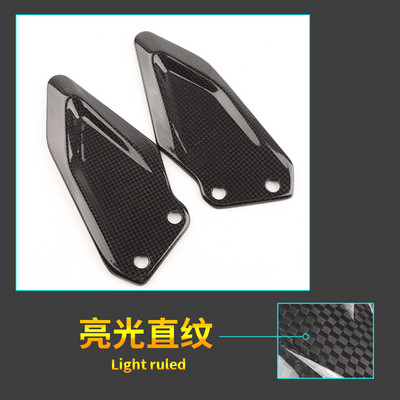 Pentru S1000RR 2015 2016 2017 2018 Fibră de carbon Rearset Reglabil Sujete de picioare din aluminiu Set de curse pentru spate S1000 RR