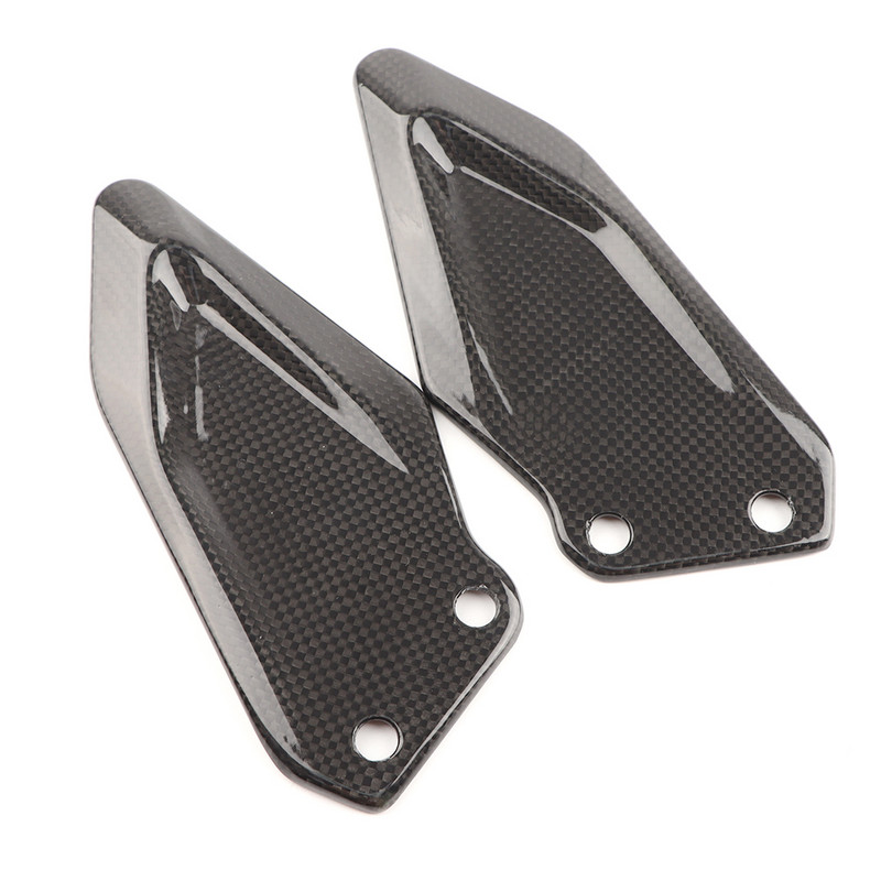 Pentru S1000RR 2015 2016 2017 2018 Fibră de carbon Rearset Reglabil Sujete de picioare din aluminiu Set de curse pentru spate S1000 RR