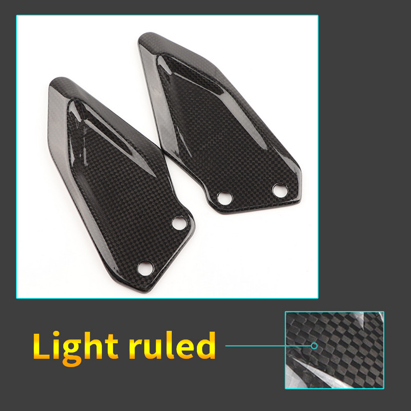 Pentru S1000RR 2015 2016 2017 2018 Fibră de carbon Rearset Reglabil Sujete de picioare din aluminiu Set de curse pentru spate S1000 RR