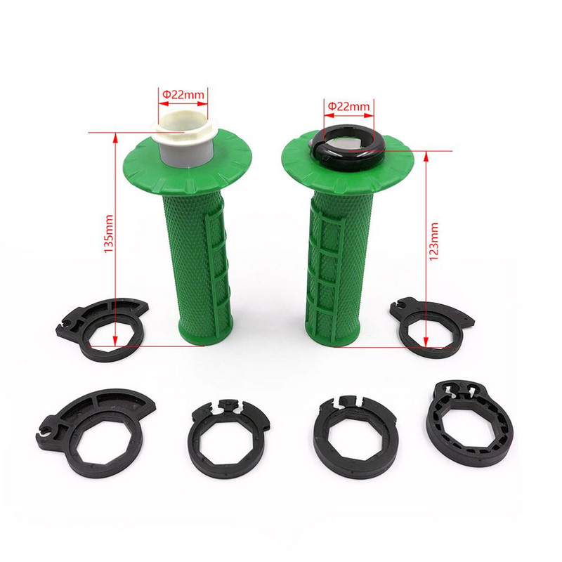 Mânerele OTOM pentru motociclete 7/8" 22mm Mâner cu came snap-on pentru ghidon pentru motociclete Yamaha Honda Kawasaki Suzuki KTM Dirt Bike