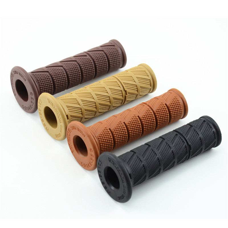 cauciuc clasic vintage 22MM ghidon moto vintage retro pentru piese stil harley accesorii universale pentru motociclete prindere pentru motocicleta