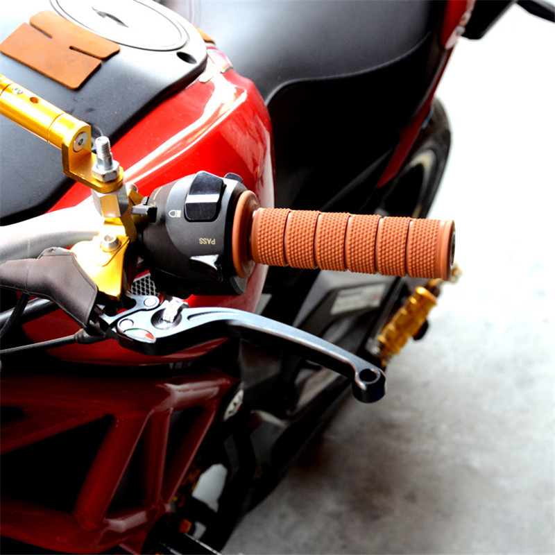 cauciuc clasic vintage 22MM ghidon moto vintage retro pentru piese stil harley accesorii universale pentru motociclete prindere pentru motocicleta