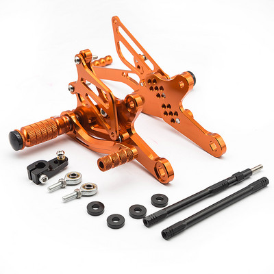 Suport pentru picioare pentru motocicletă pentru Honda CBR150 CBR150R CBR125 2004-10 09 Suport pentru picioare reglabil pentru CBR 150R Suport pentru picioare pentru pedală