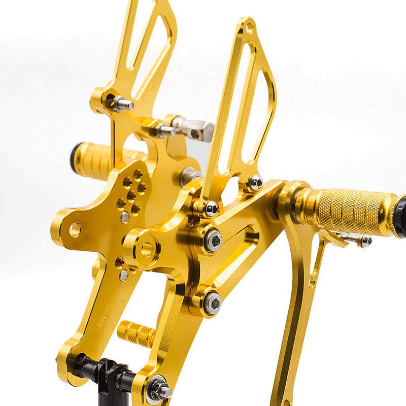 Suport pentru picioare pentru motocicletă pentru Honda CBR150 CBR150R CBR125 2004-10 09 Suport pentru picioare reglabil pentru CBR 150R Suport pentru picioare pentru pedală