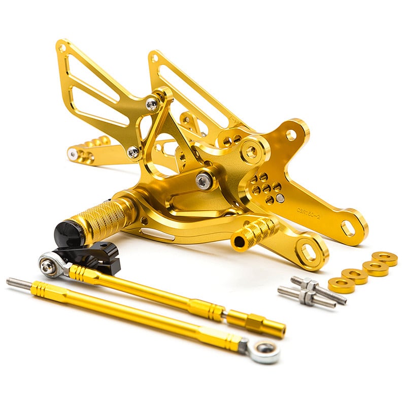 Suport pentru picioare pentru motocicletă pentru Honda CBR150 CBR150R CBR125 2004-10 09 Suport pentru picioare reglabil pentru CBR 150R Suport pentru picioare pentru pedală