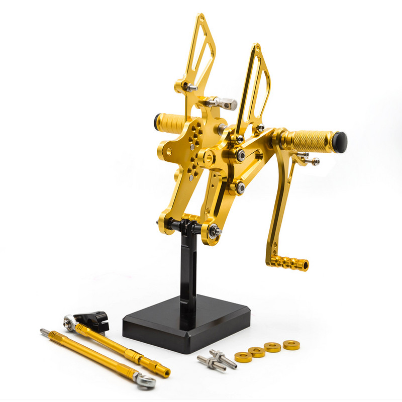 Suport pentru picioare pentru motocicletă pentru Honda CBR150 CBR150R CBR125 2004-10 09 Suport pentru picioare reglabil pentru CBR 150R Suport pentru picioare pentru pedală