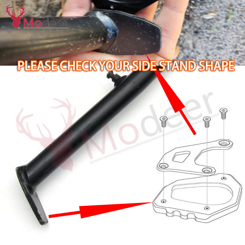 NOT ADV S 21-22 Pentru KTM 1050/1190/1290/1090 Adventure /R/T/S Accesorii Motociclete Side Stand Enlarger 1050 1090 1190 1290 Adv.