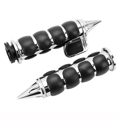 1 pereche de mânere universale de 25mm 1" pentru ghidon de motocicletă pentru Harely Cruiser Chopper Custom Sportster BObber Touring