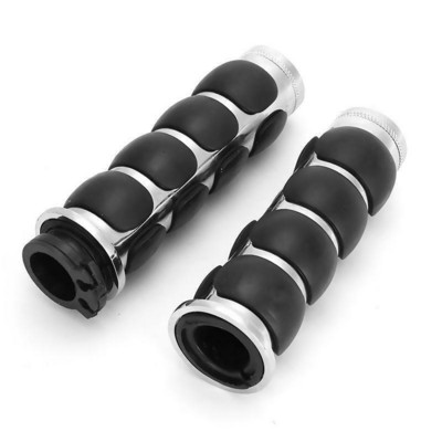 1 pereche de mânere universale de 25mm 1" pentru ghidon de motocicletă pentru Harely Cruiser Chopper Custom Sportster BObber Touring