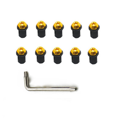 Șuruburi de parbriz M5 de 5 mm, monturi de carenare, șuruburi de parbriz pentru Honda CBR600 CBR 600 F4i CBR1000RR CB400 VFR800